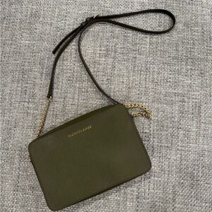 Michael Kors Green Crossbody Bag